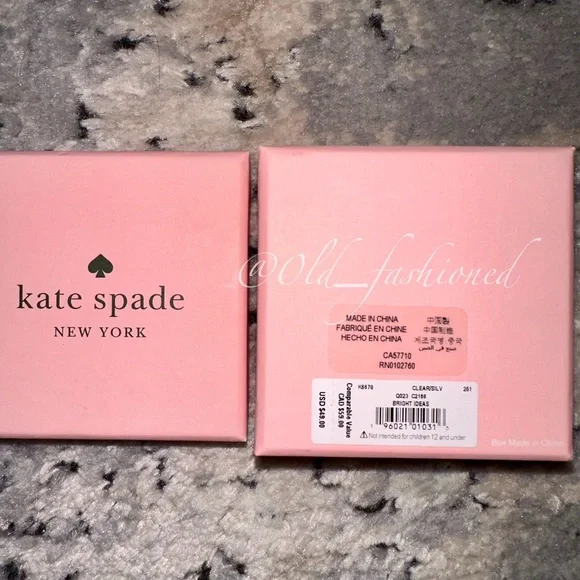 KATE SPADE Halo Earrings - Price Firm
